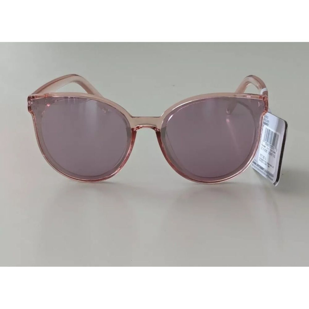 NWT Rose Framed Sunglasses Mirrored Lens West Loop 59773 RSE (Pink) 100% UVA-UVB